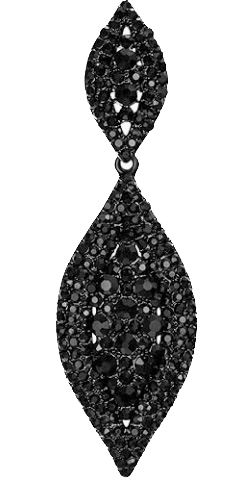 Flyonce Women's Rhinestone Crystal Wedding Bridal 2 Leaf Drop Dangle Chandelier Earrings