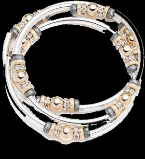 Nine West "Classics" Trio Stretch Bracelet